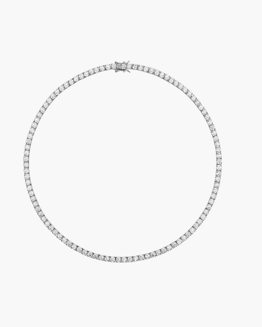 Tennis Necklace - Moissanite