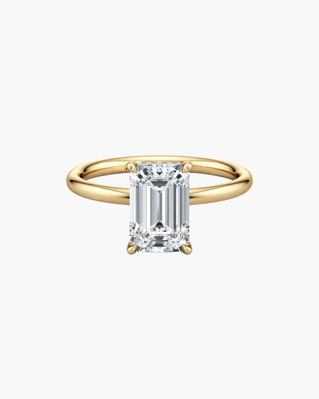 2ct Emerald Lab-Grown Diamond Engagement Ring- Ready to Ship