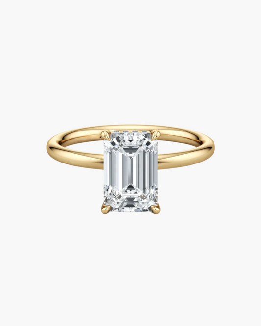 2ct Emerald Lab-Grown Diamond Engagement Ring- Ready to Ship