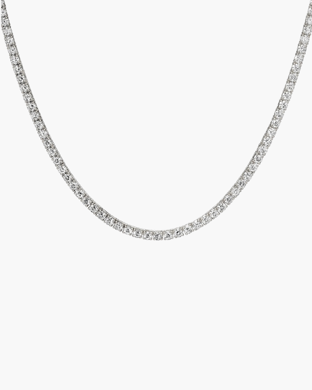 Classic Diamond Tennis Necklace 3 Carat