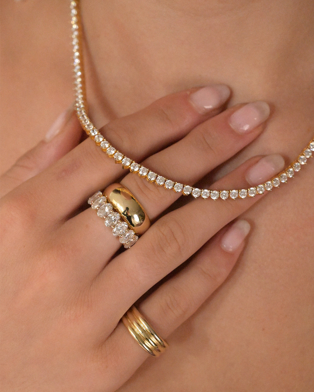 Oval Lab Diamond Wedding Ring - 1.00 Carat