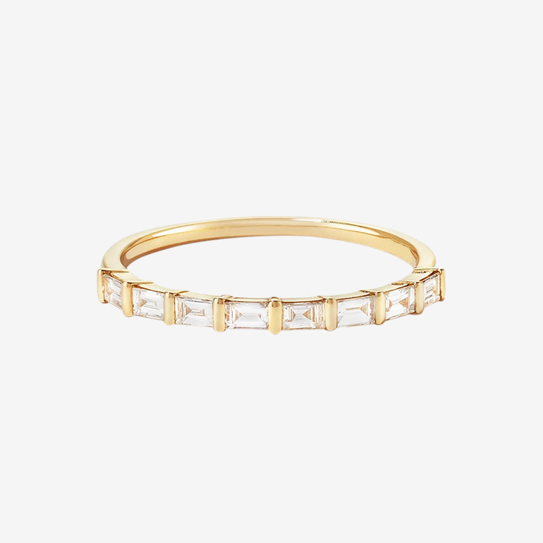 Baguette Diamond Wedding Band