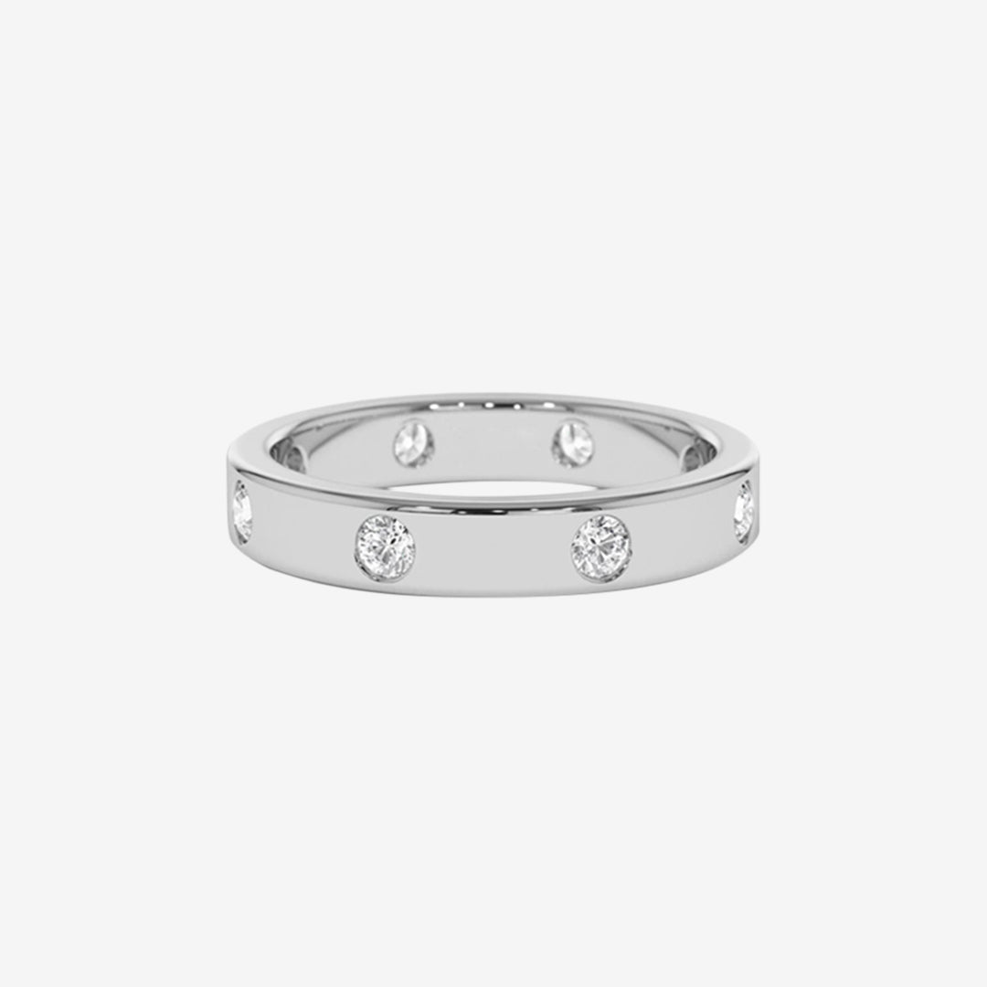 Inlay Diamond Ring