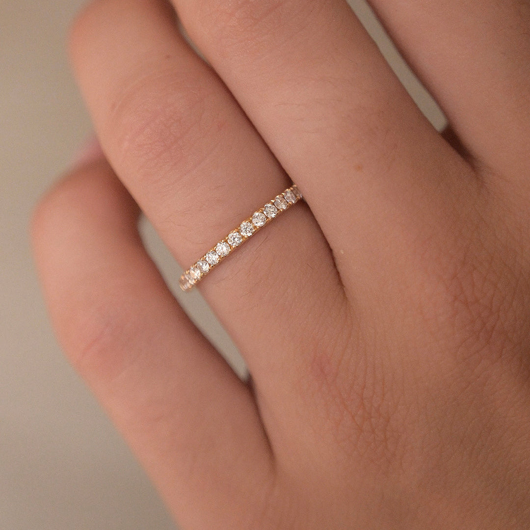 Pave Diamond Ring