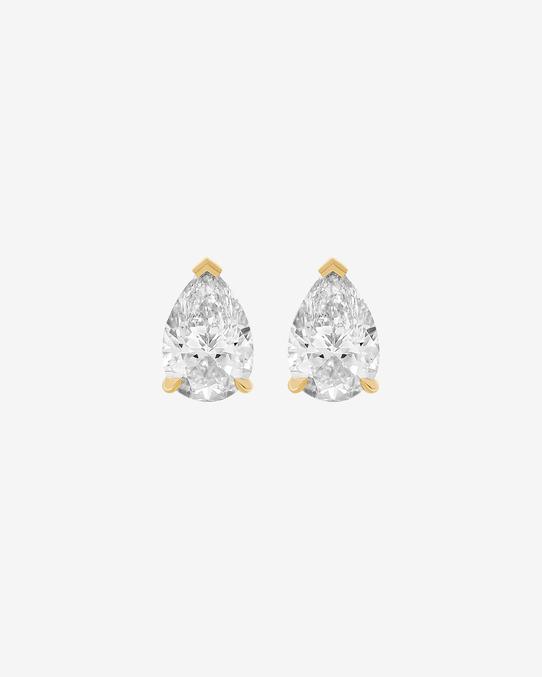 Pear Diamond Studs