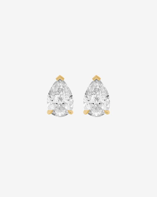 Pear Diamond Studs