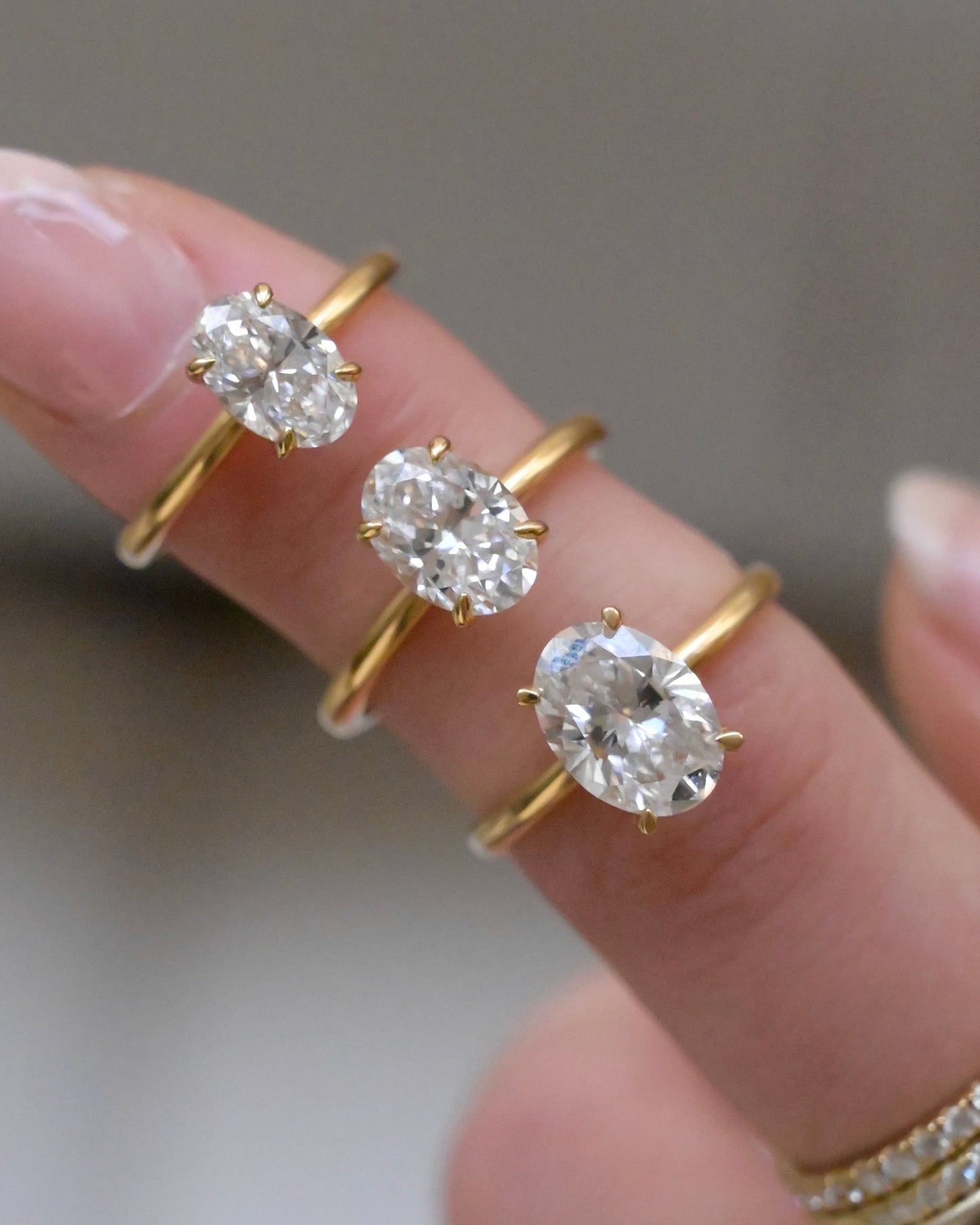 2ct Oval Lab-Grown Diamond Engagement Ring- Ready to Ship