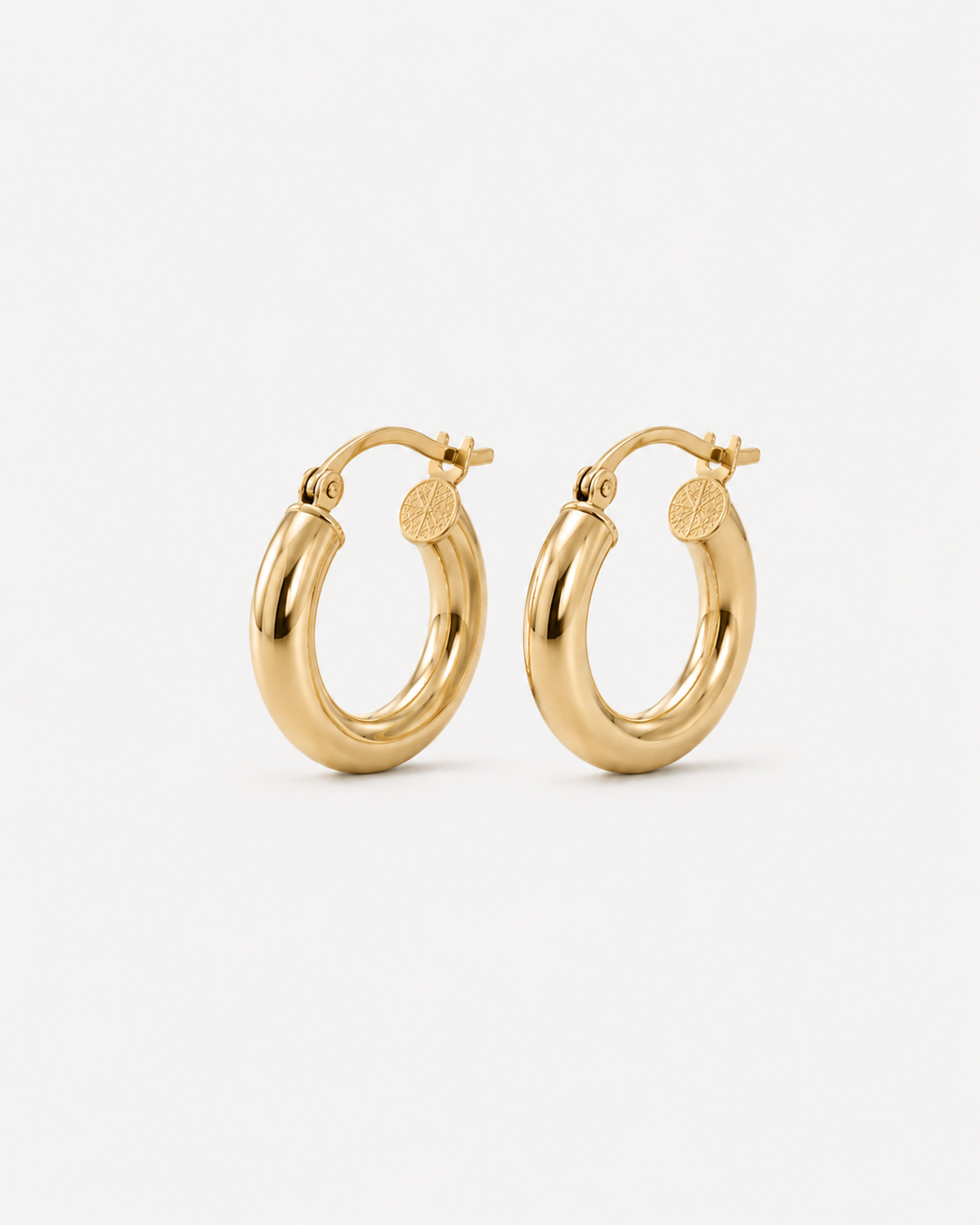 Classic Gold Hoops