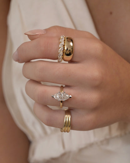 Marquise Eternity Ring Diamond
