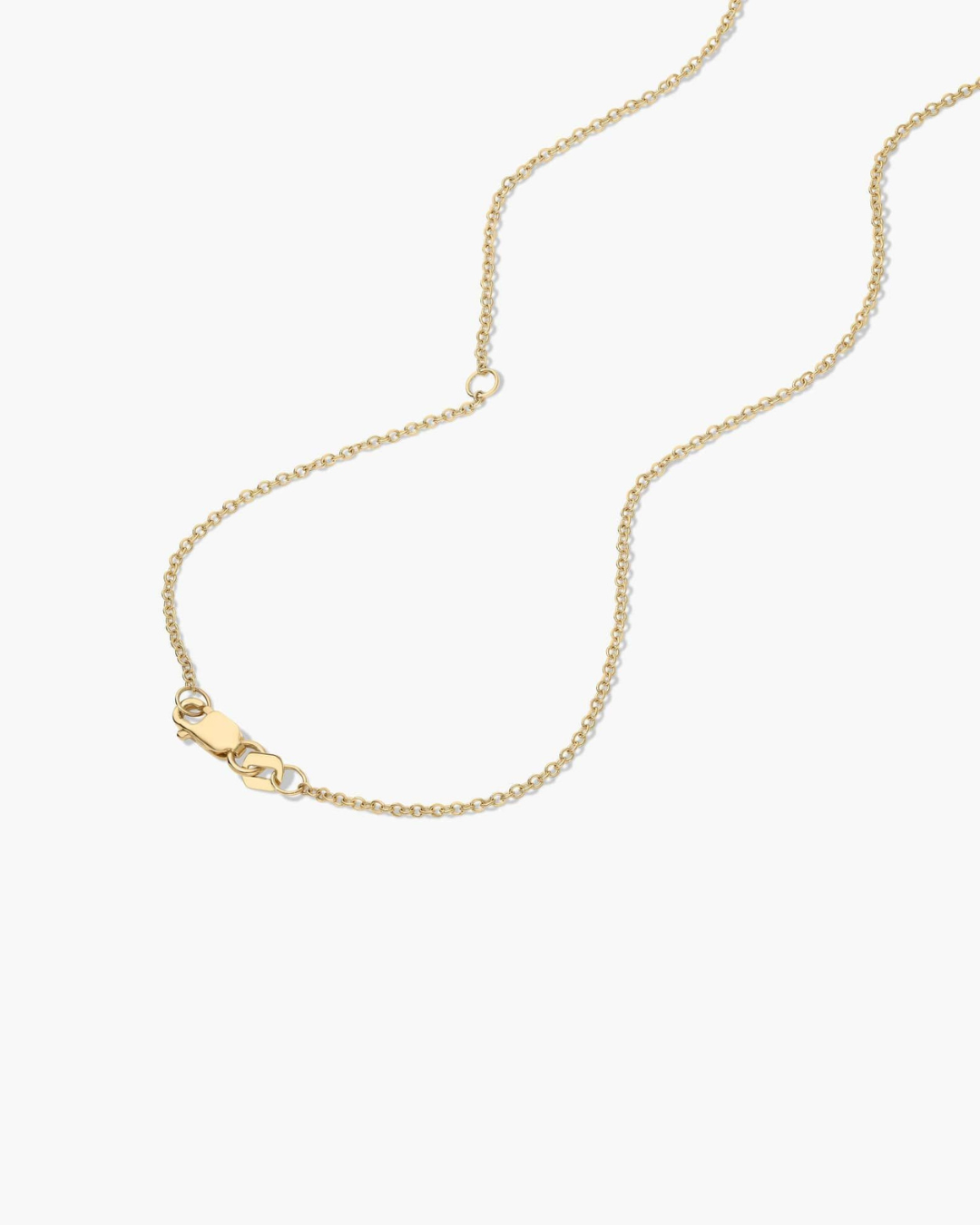 Round Bezel Pendant Necklace - Moissanite