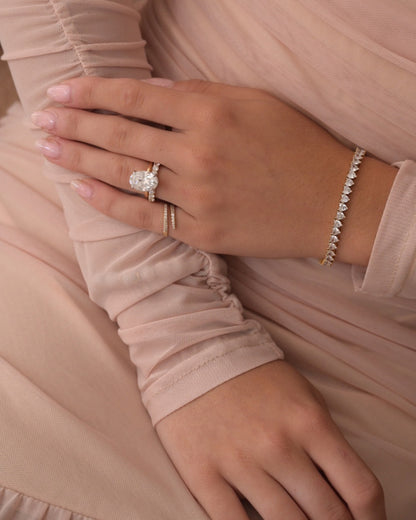 1ct Oval Lab-Grown Diamond Engagement Ring- Ready to Ship
