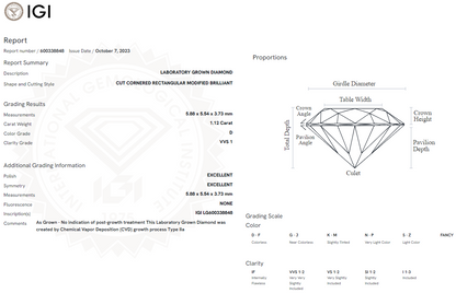 1.12 Carat Radiant Diamond