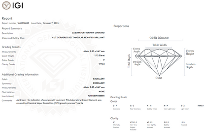 1.12 Carat Radiant Diamond