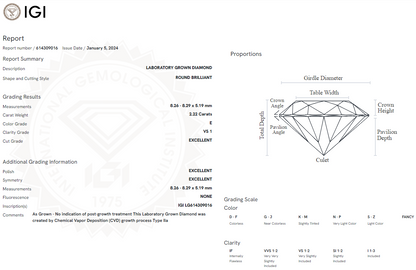 2.22 Carat Round Diamond