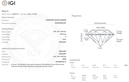 1.06 Carat Round Diamond