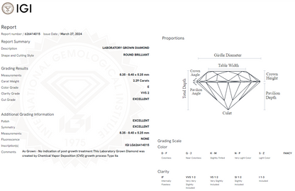 2.29 Carat Round Diamond