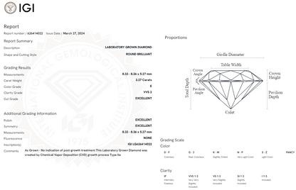 2.27 Carat Round Diamond