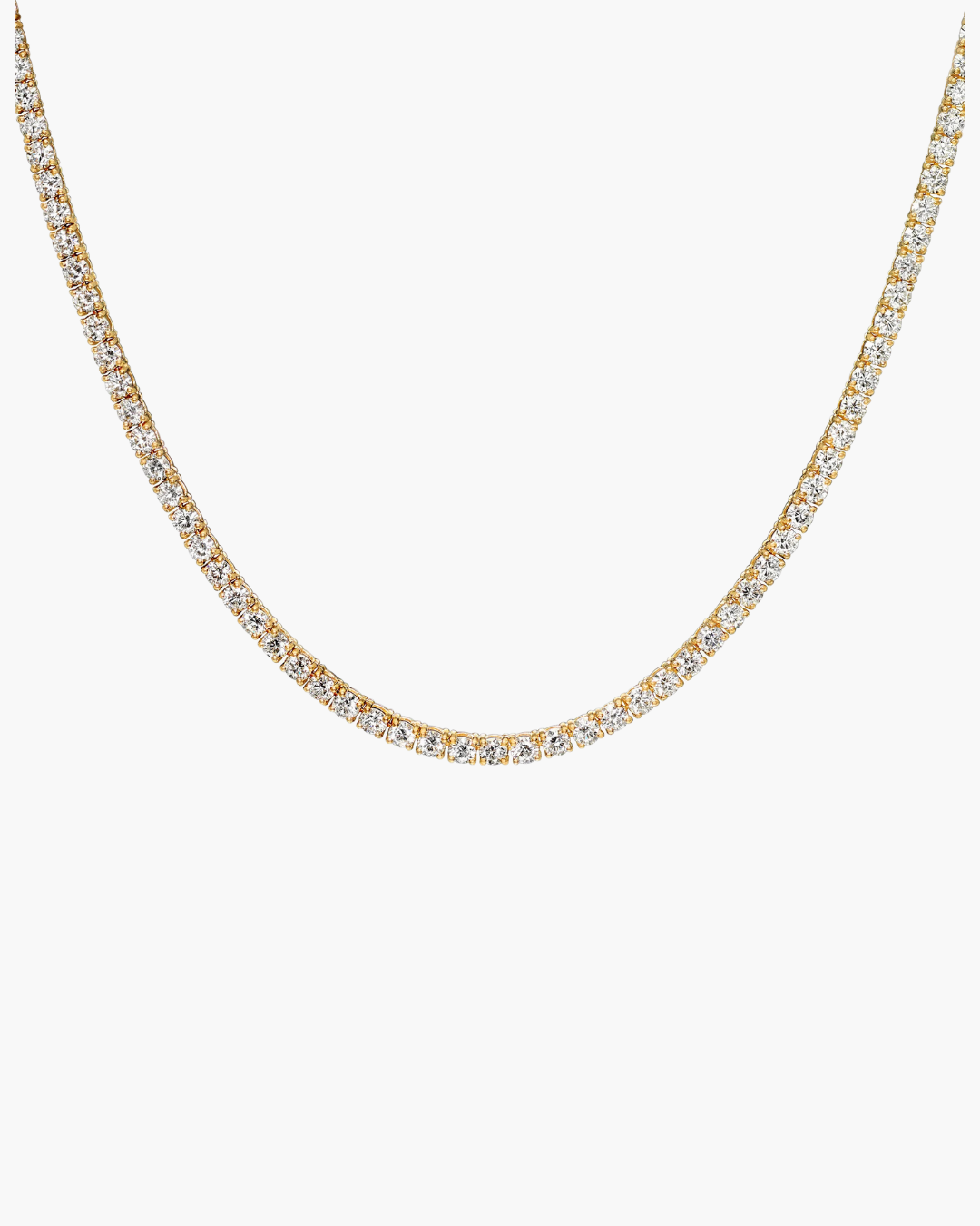 Classic Diamond Tennis Necklace 3 Carat