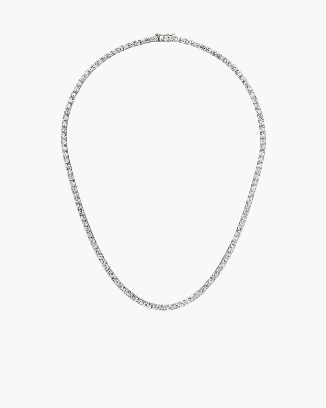 Classic Diamond Tennis Necklace 3 Carat