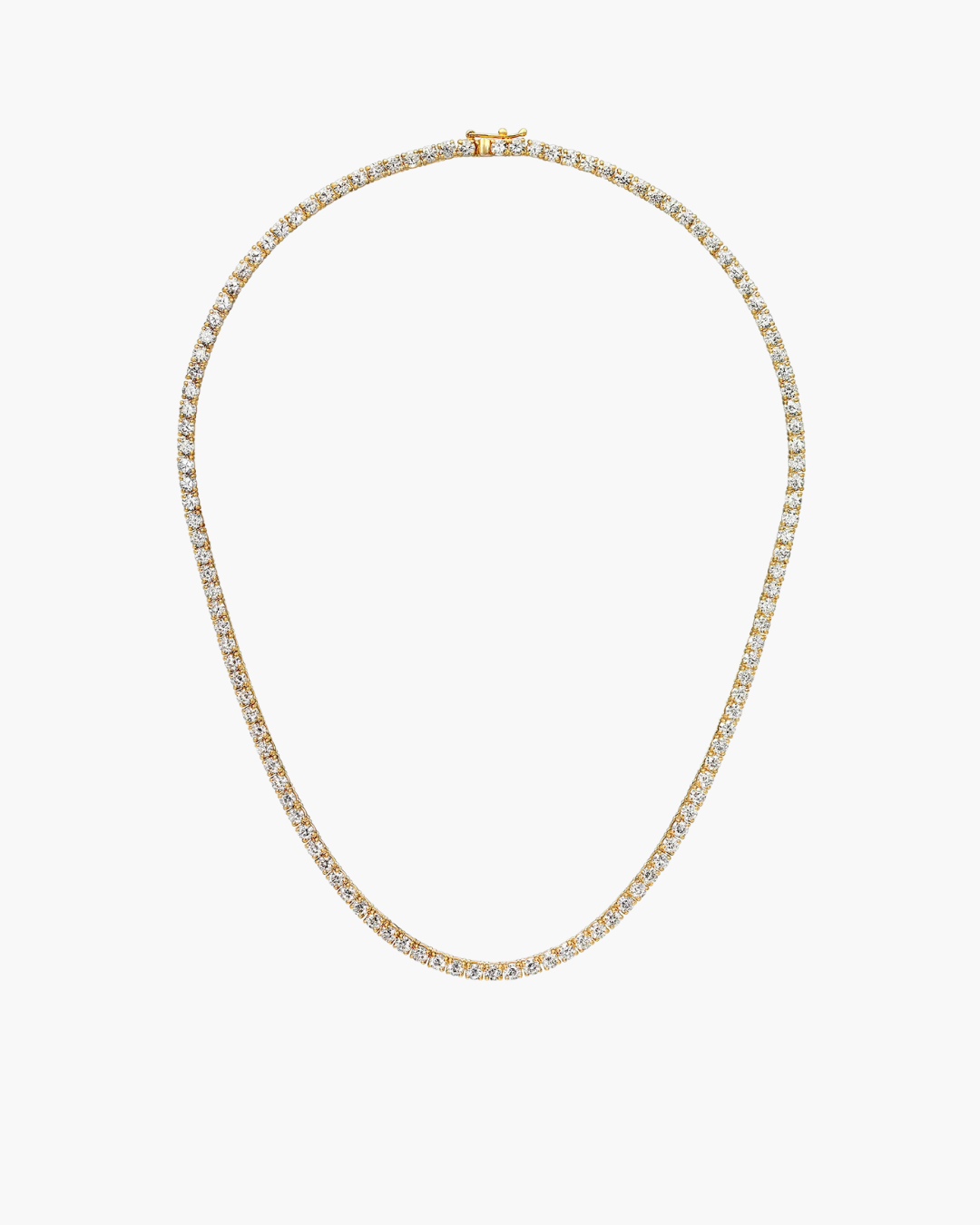 Classic Diamond Tennis Necklace 3 Carat