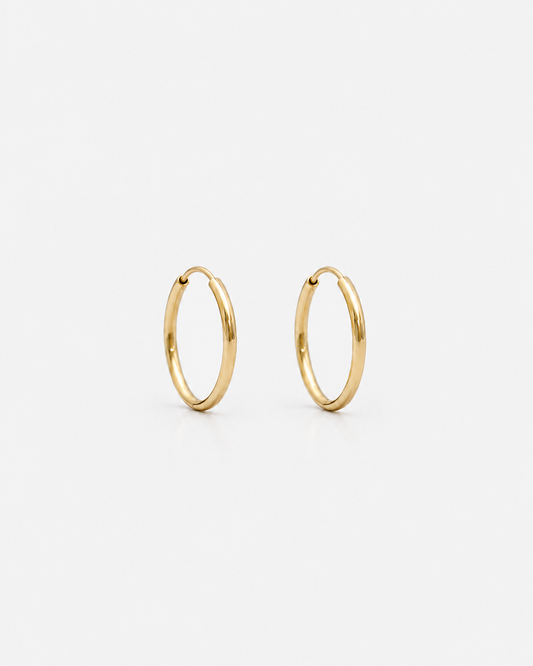 Lightweight Hoop Earrings Tiny