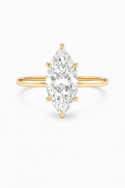 Marquise Diamond Engagement ring