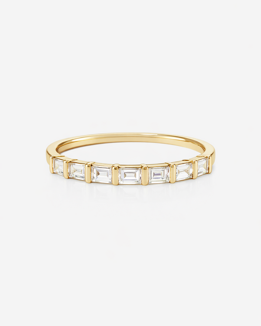 Baguette Diamond Wedding Band