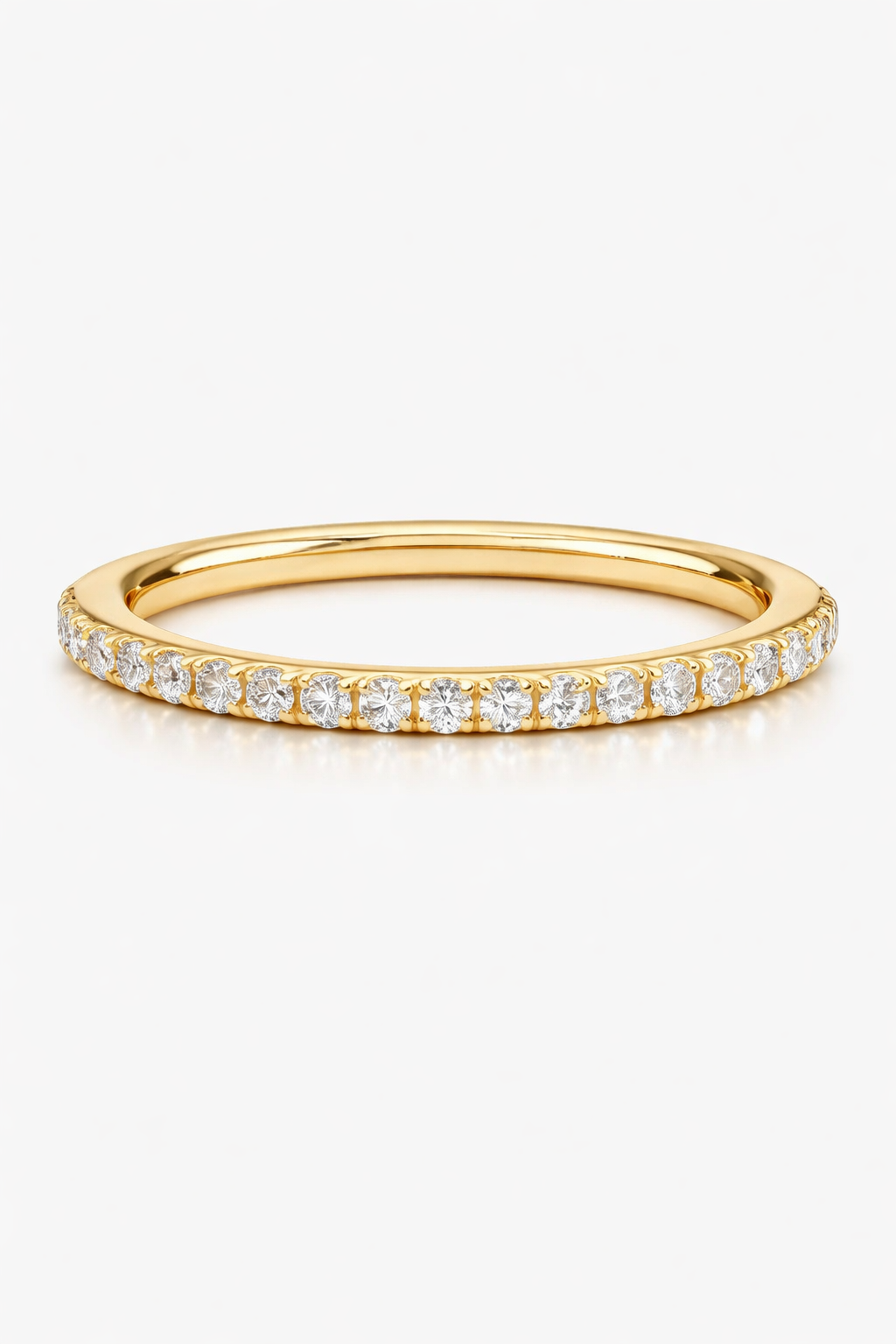 Diamond Pave Pinky Ring