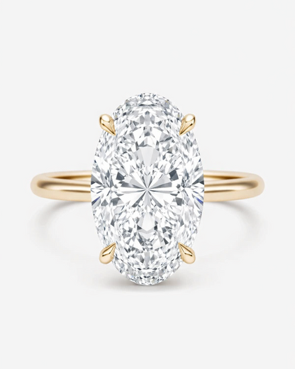 Moval Lab Diamond Engagement Ring 2 Carat