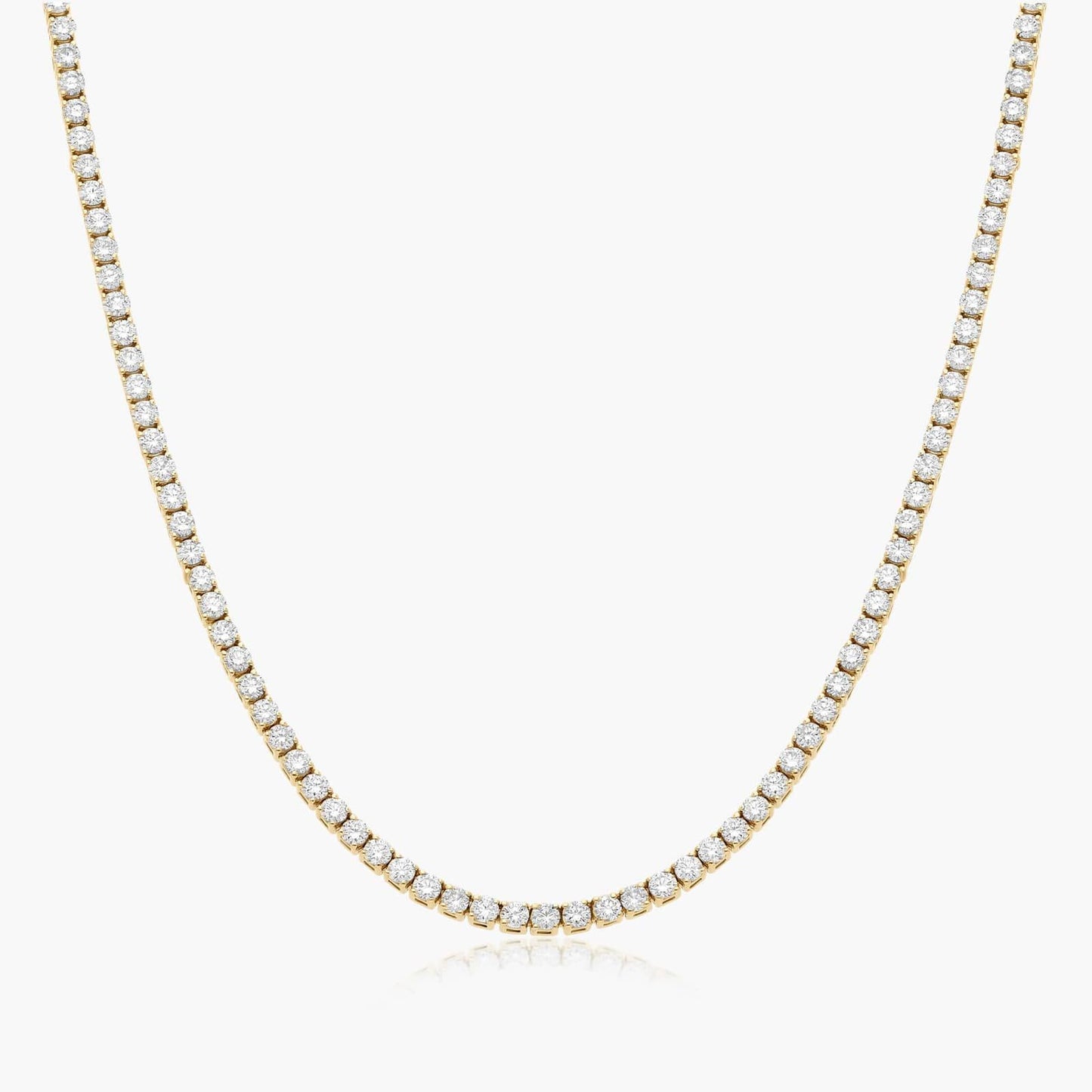 Classic Diamond Tennis Necklace 3 Carat