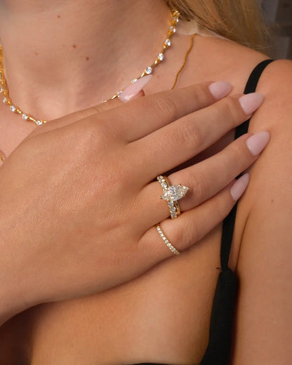 Marquise Diamond Engagement ring