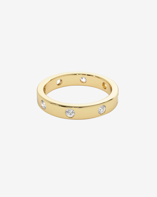 Inlay Diamond Ring