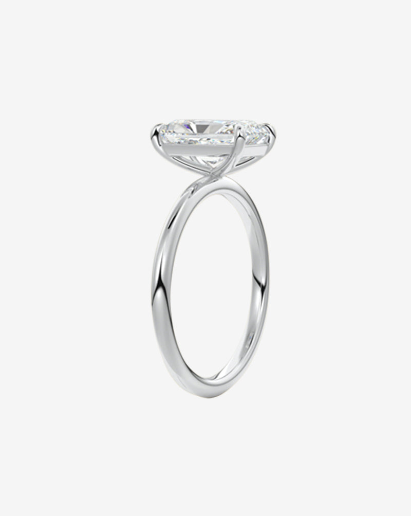 Radiant Lab-Grown Diamond Engagement Ring