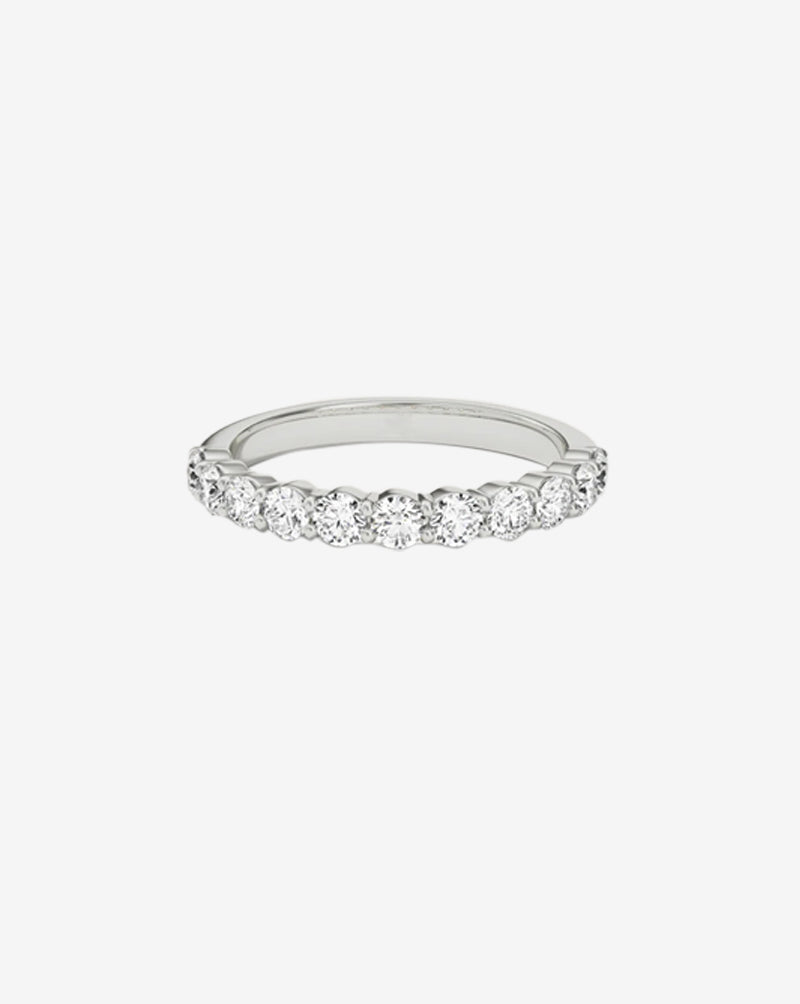 Round Brilliant Lab Diamond Eternity Ring