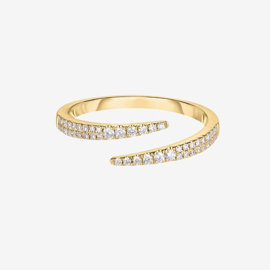 Diamond Pinky Ring