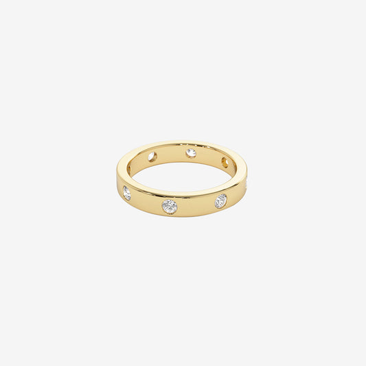 Inlay Diamond Ring