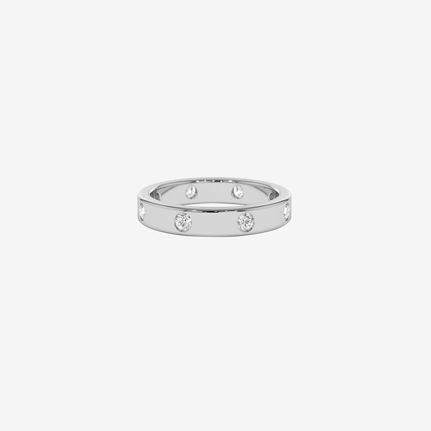 Inlay Diamond Ring