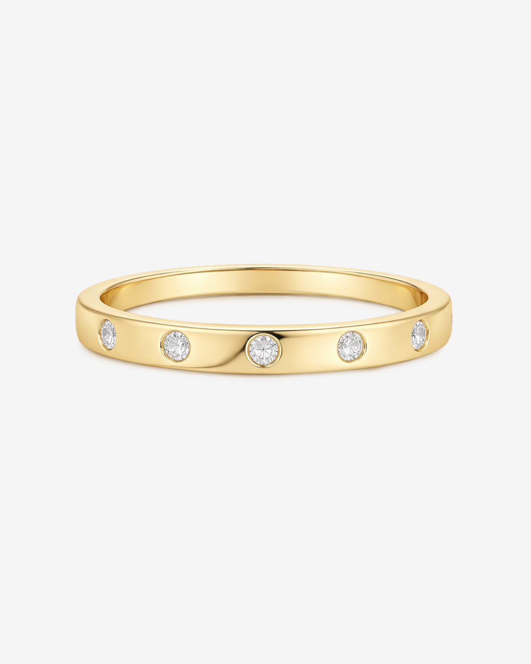 Inlay Diamond Ring