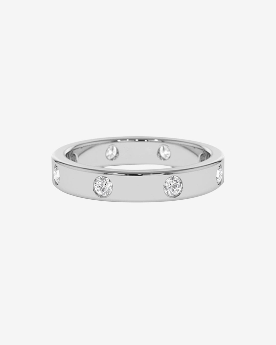 Inlay Diamond Ring
