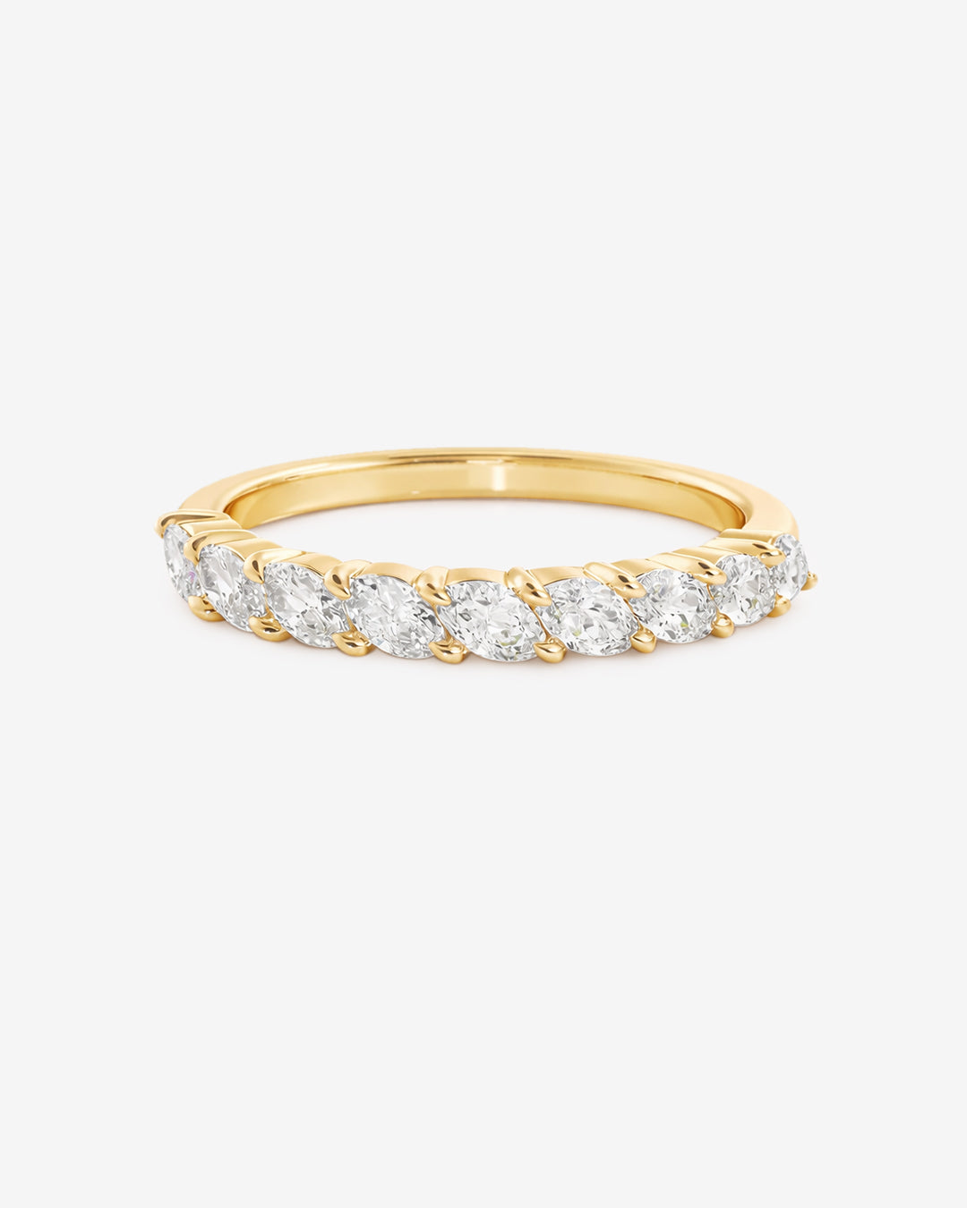 Marquise Diamond Eternity Band Wedding Ring