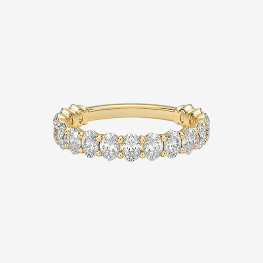 Oval Lab Diamond Eternity Ring