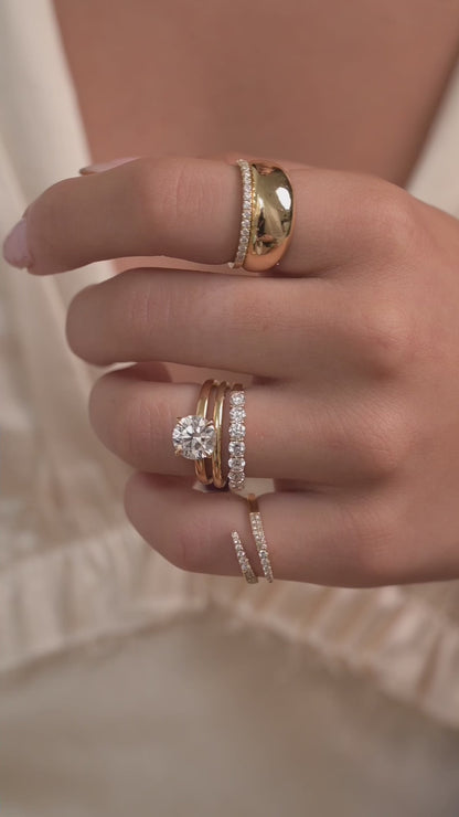 2ct Round Lab-Grown Diamond Engagement Ring- Ready to Ship
