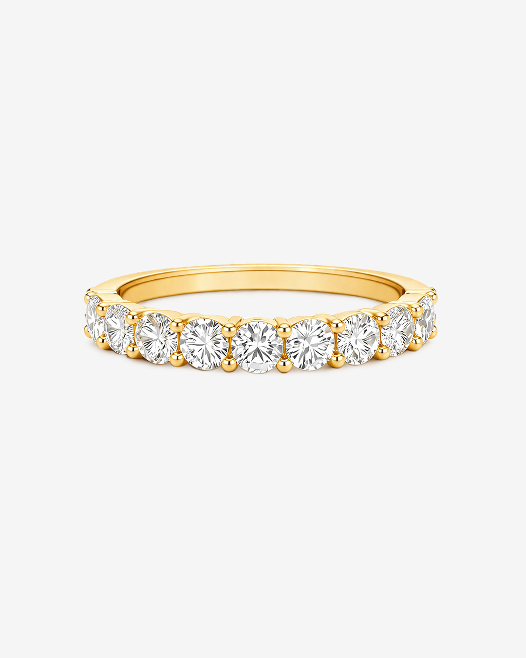 Round Brilliant Lab Diamond Eternity Ring