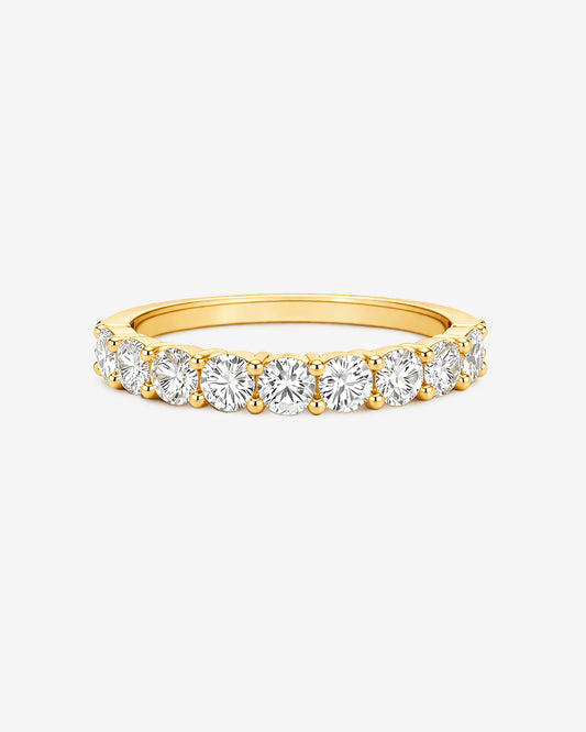 Round Brilliant Lab Diamond Eternity Ring