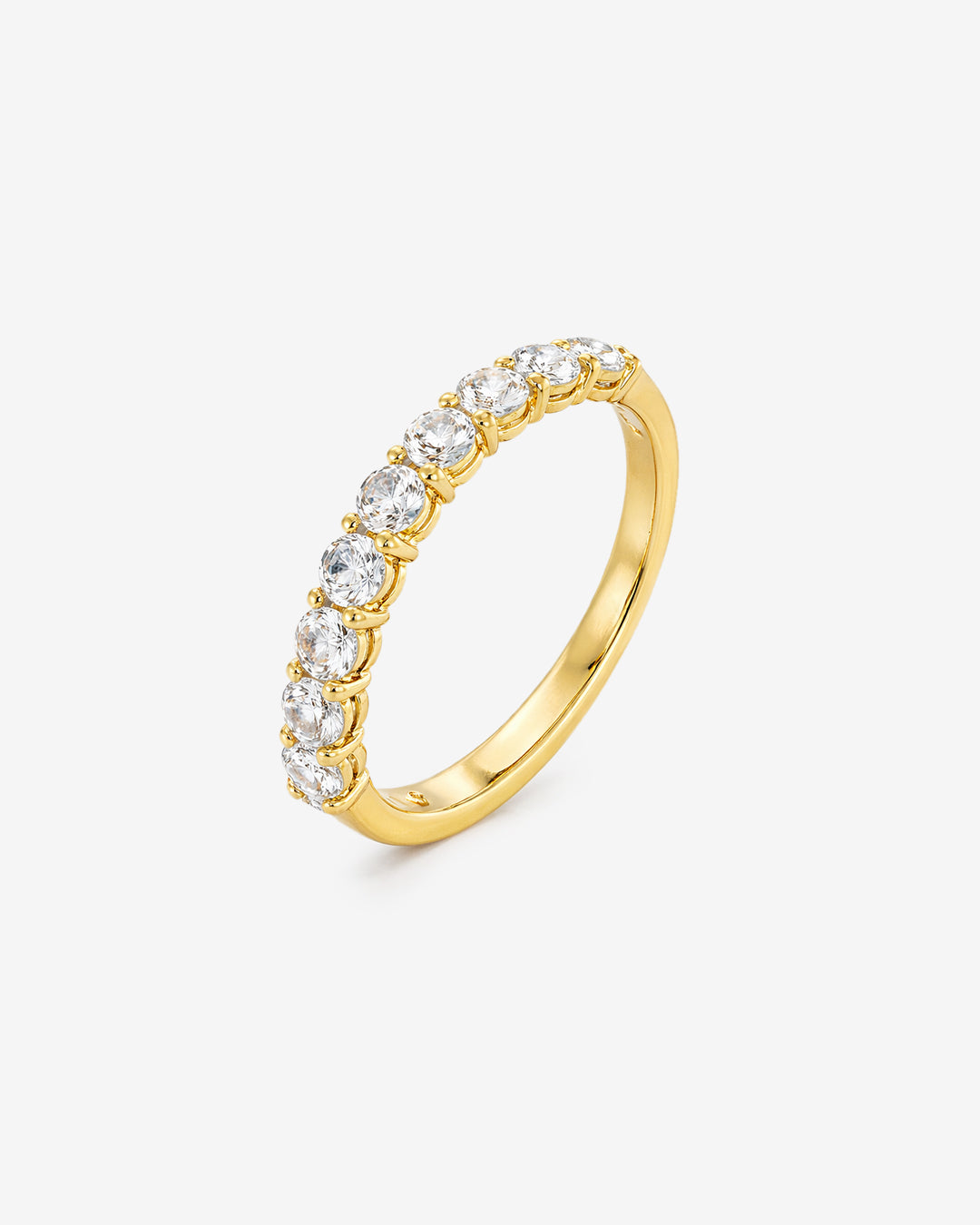 Round Brilliant Lab Diamond Eternity Ring
