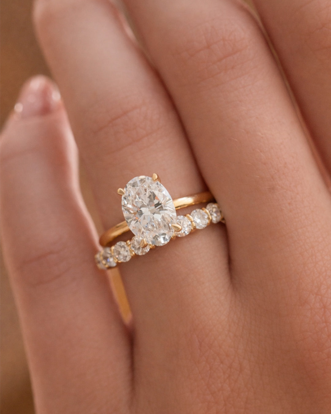 Round Brilliant Lab Diamond Eternity Ring