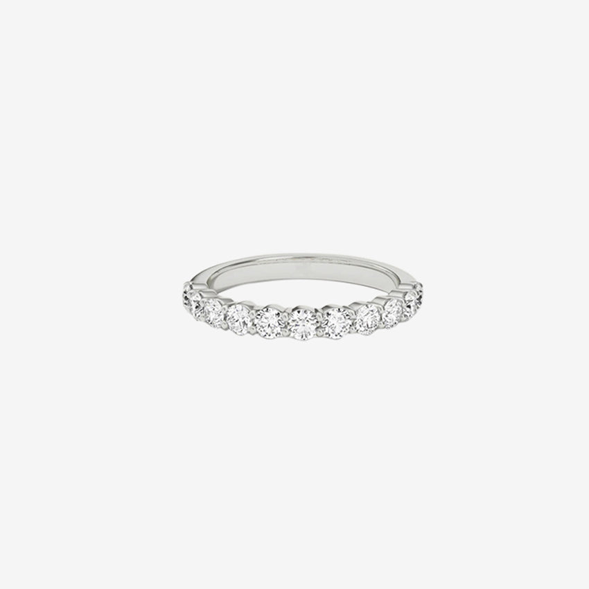 Round Brilliant Lab Diamond Eternity Ring